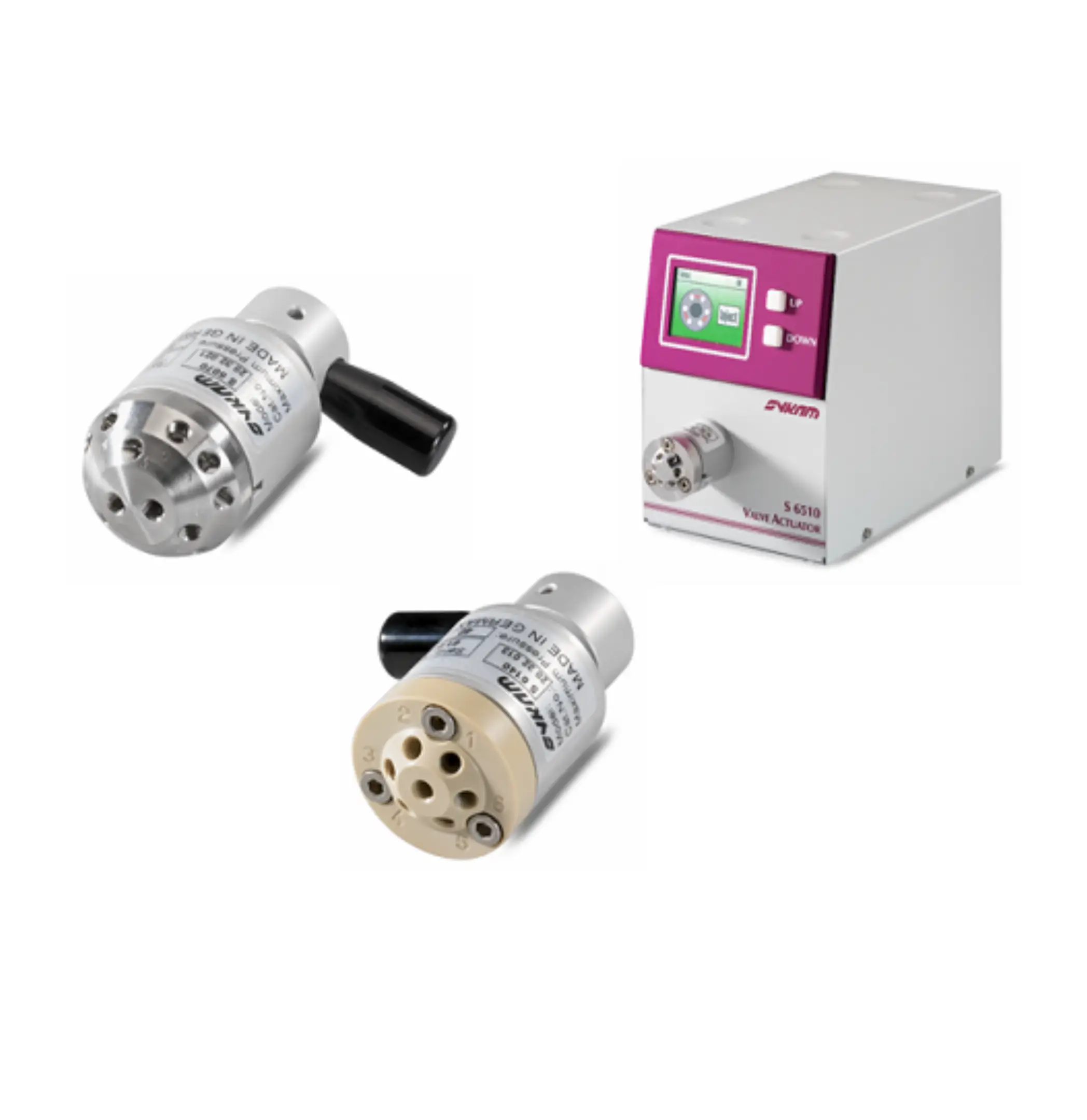 Sykam HPLC valves and switching components