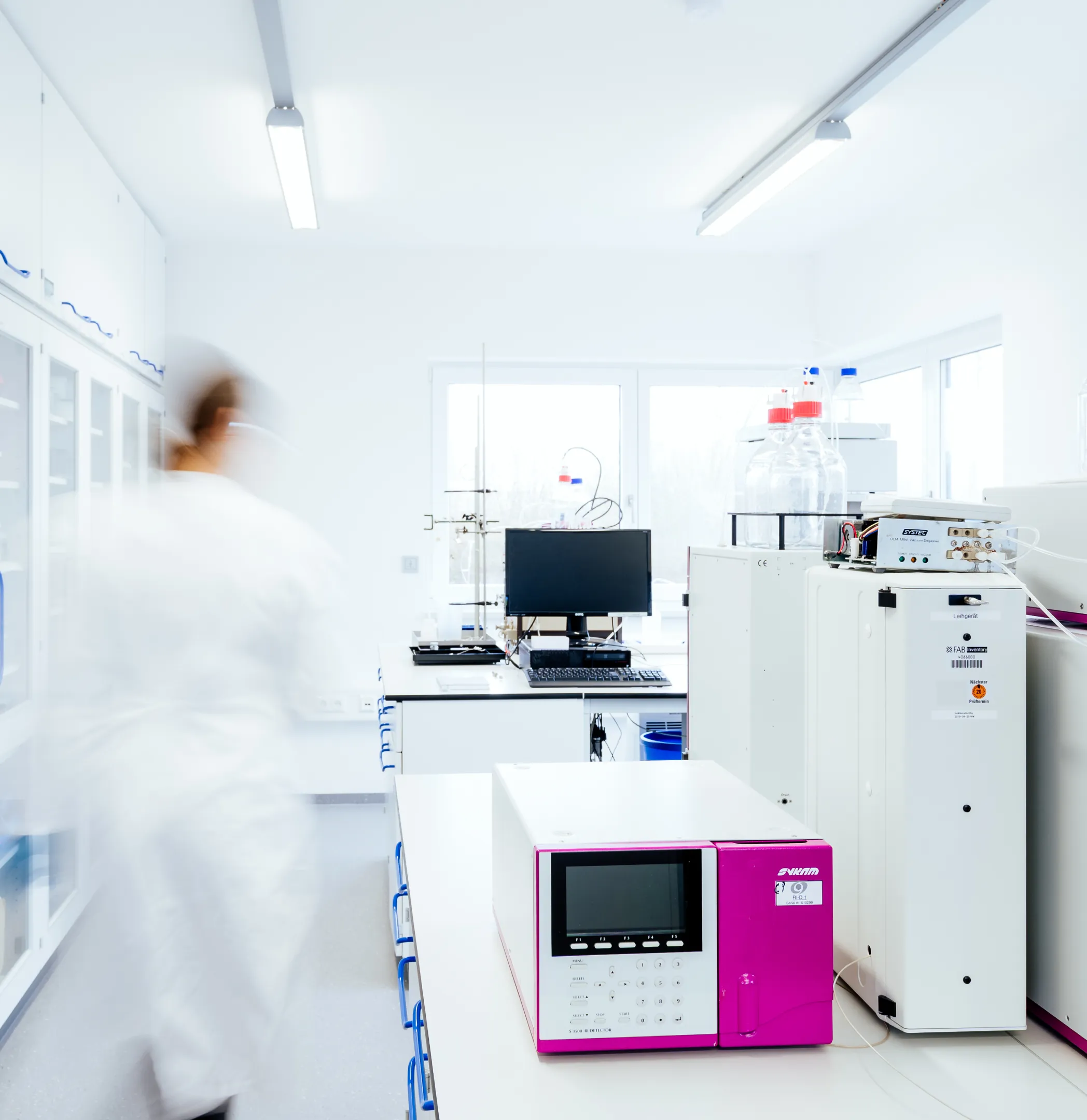 Lab to production scale-up