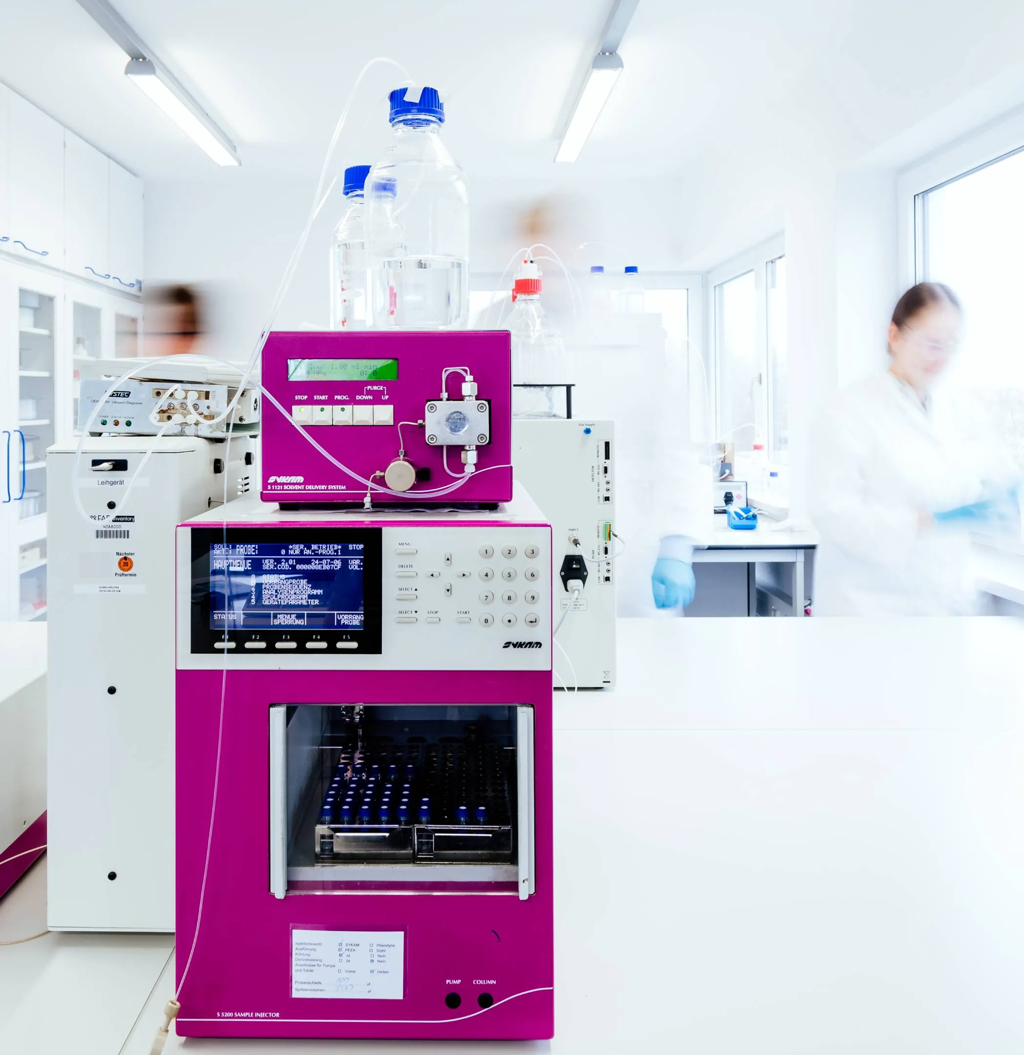 Sykam production — detection and optical assembly