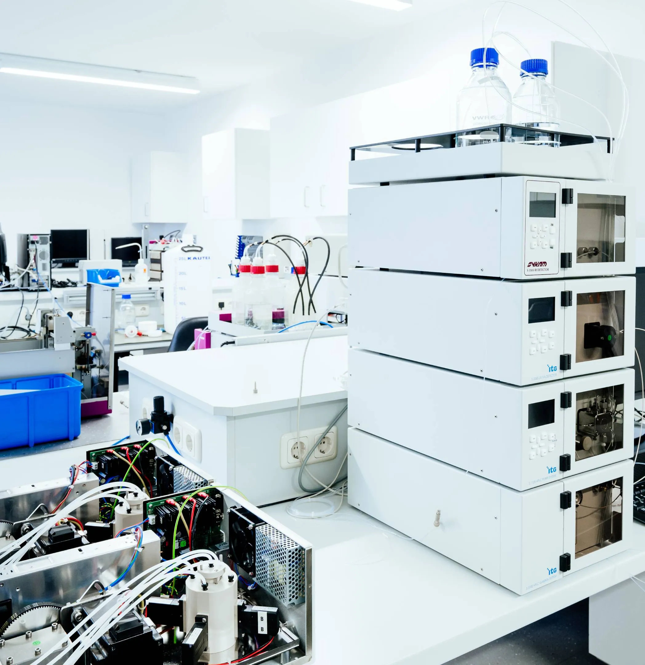 Sykam production facility and quality assurance